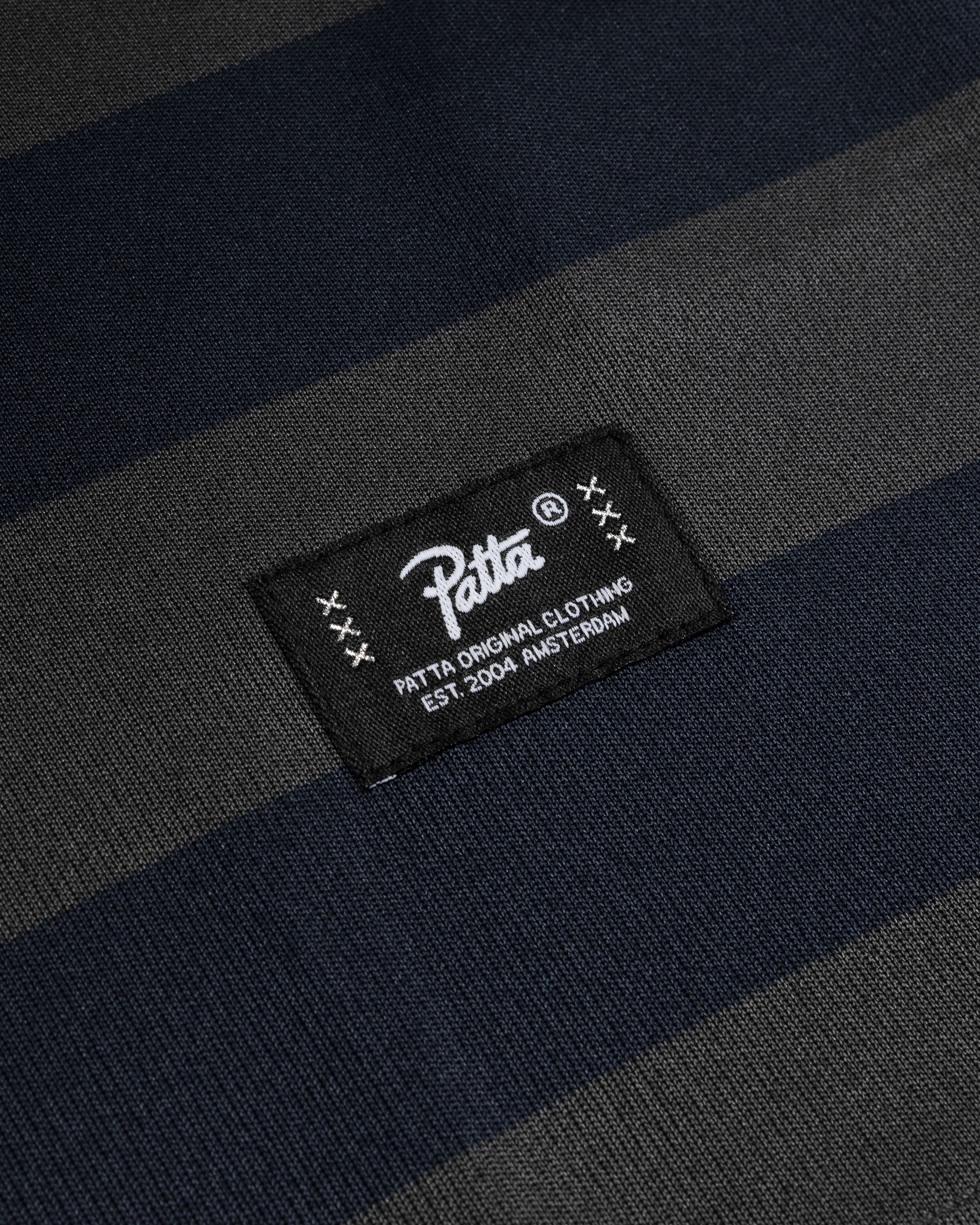 Patta Striped Longsleeve Football Jersey (Forged Iron) – Patta US