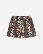 Patta City Leopard Swim Shorts (Tornado)