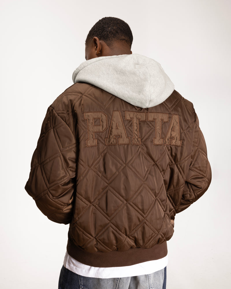 Patta City Leopard Reversible Bomber Jacket (Multi)