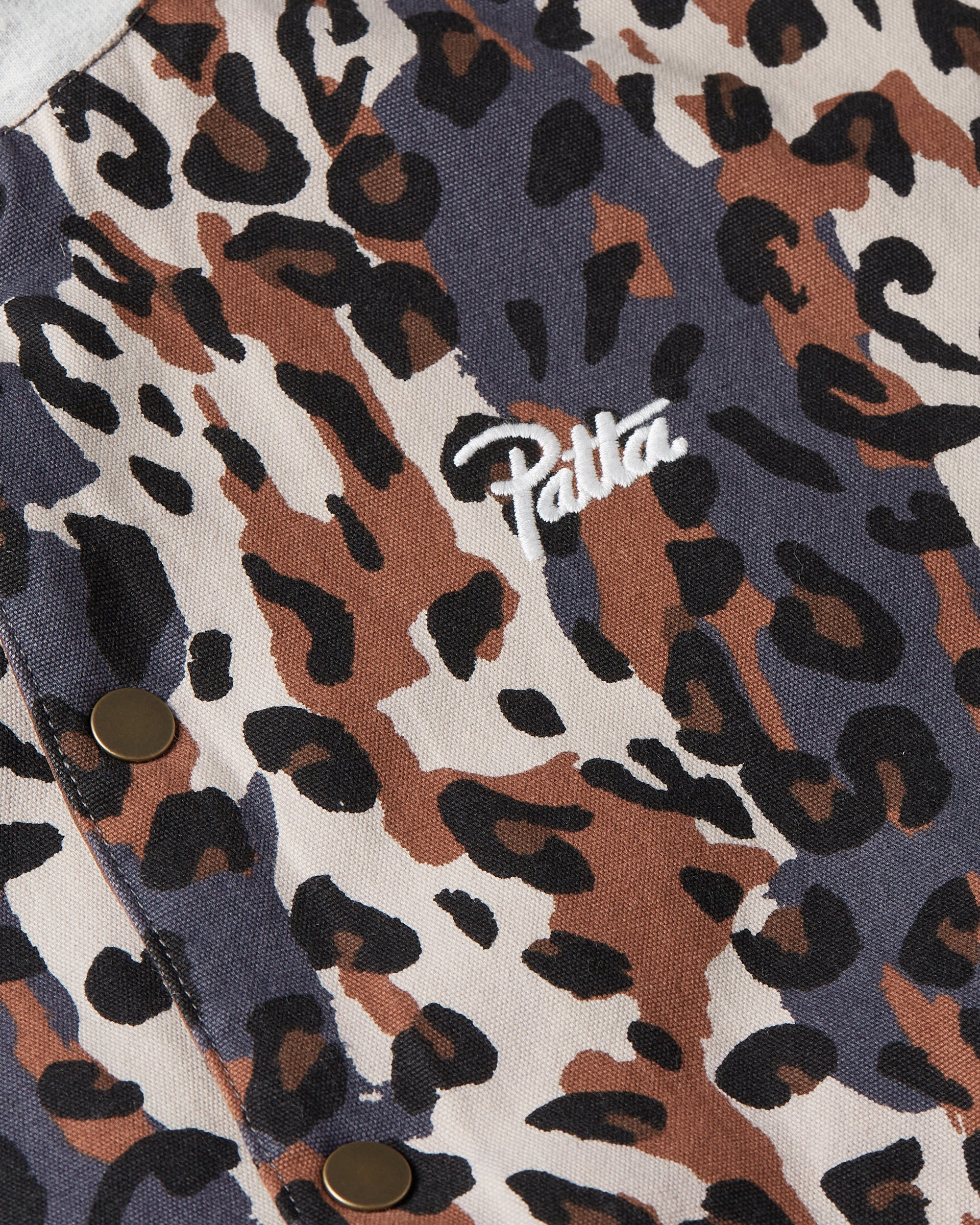 Patta City Leopard Reversible Bomber Jacket (Multi)