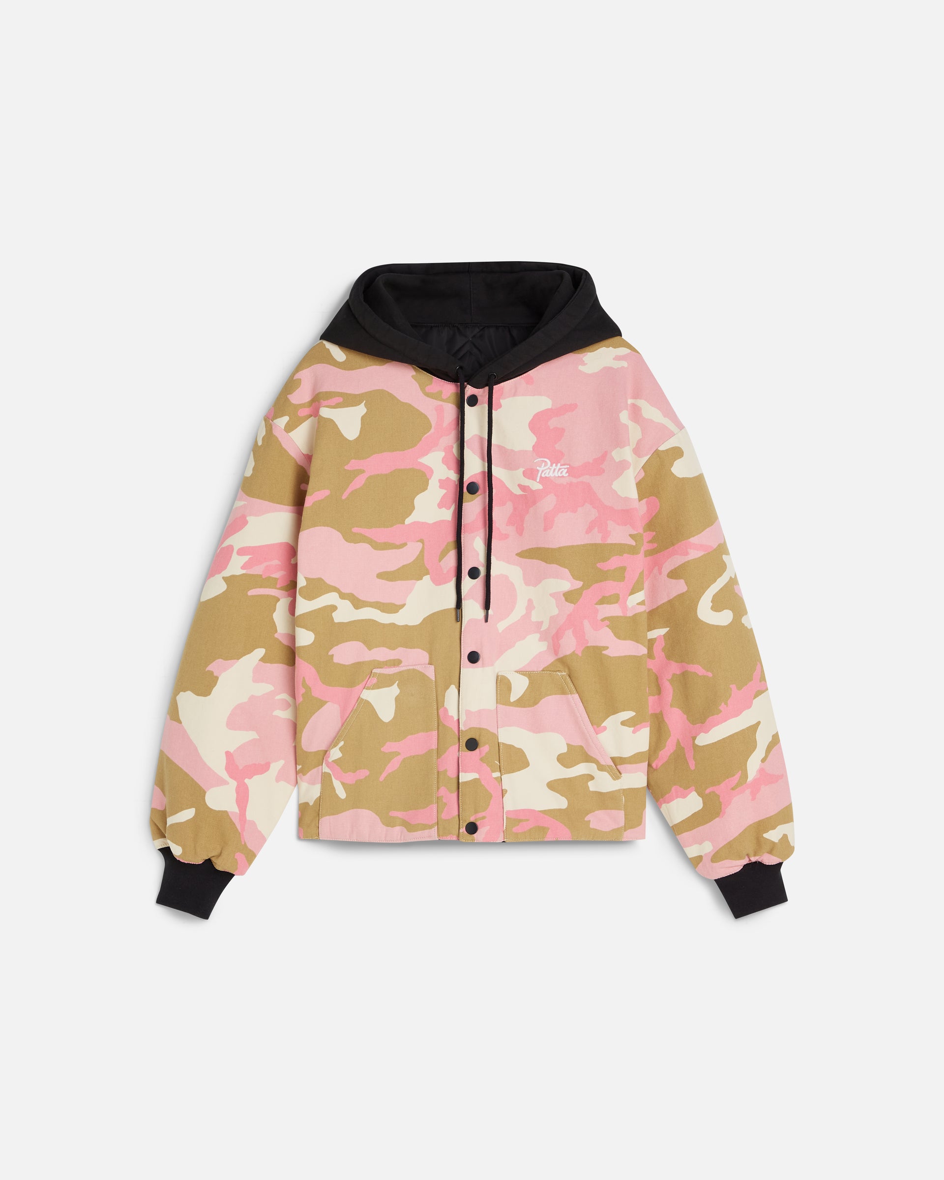 Patta Woodland Camo Reversible Bomber Jacket (Multi)