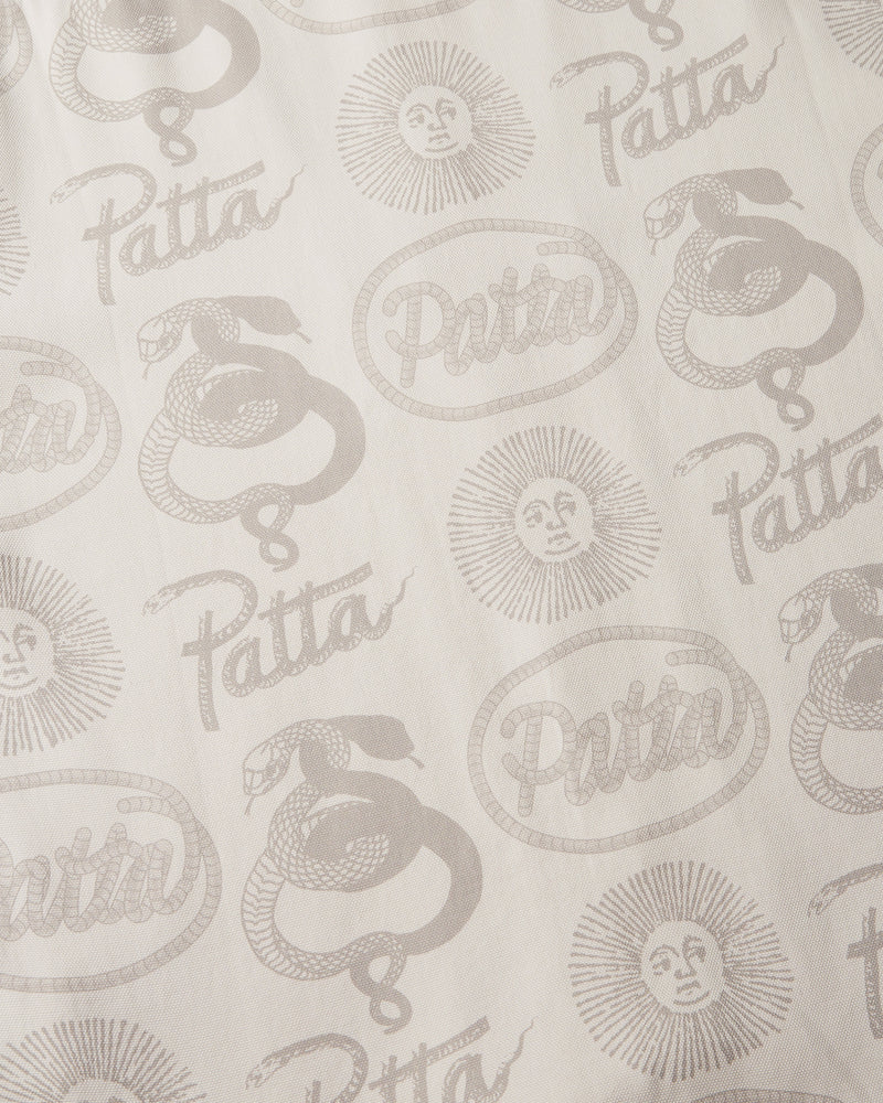 Patta Serpentes Summer Shirt (Pumic Stone)