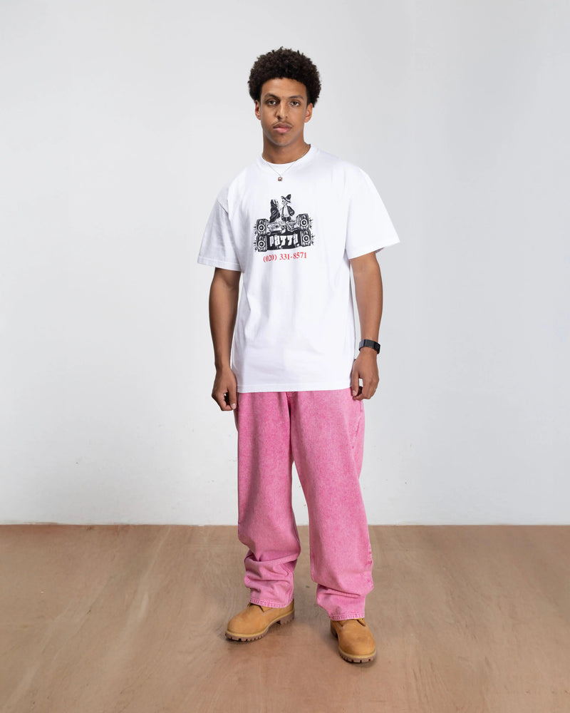 Patta DJ Skully T-Shirt (White)