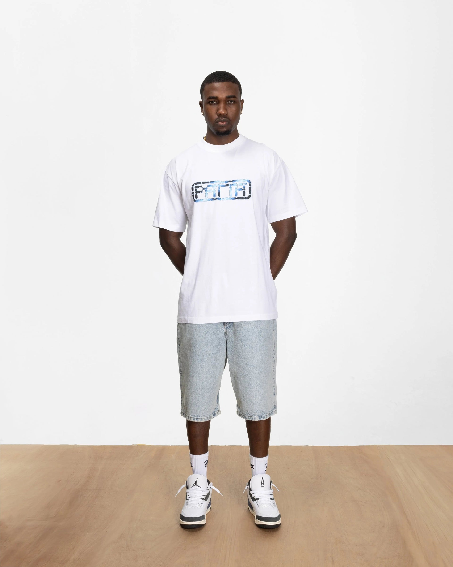 Patta Bike Chain T-Shirt (White)