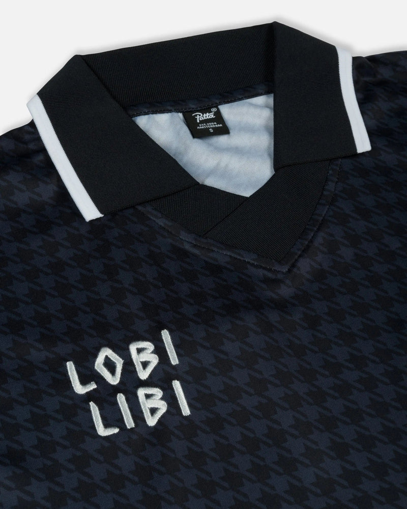 Patta Houndstooth Football Jersey (Ombre Blue)