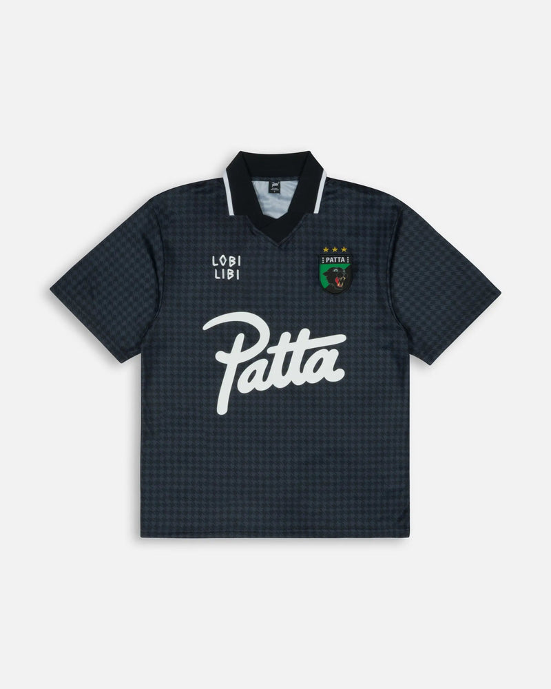 Patta Houndstooth Football Jersey (Ombre Blue)
