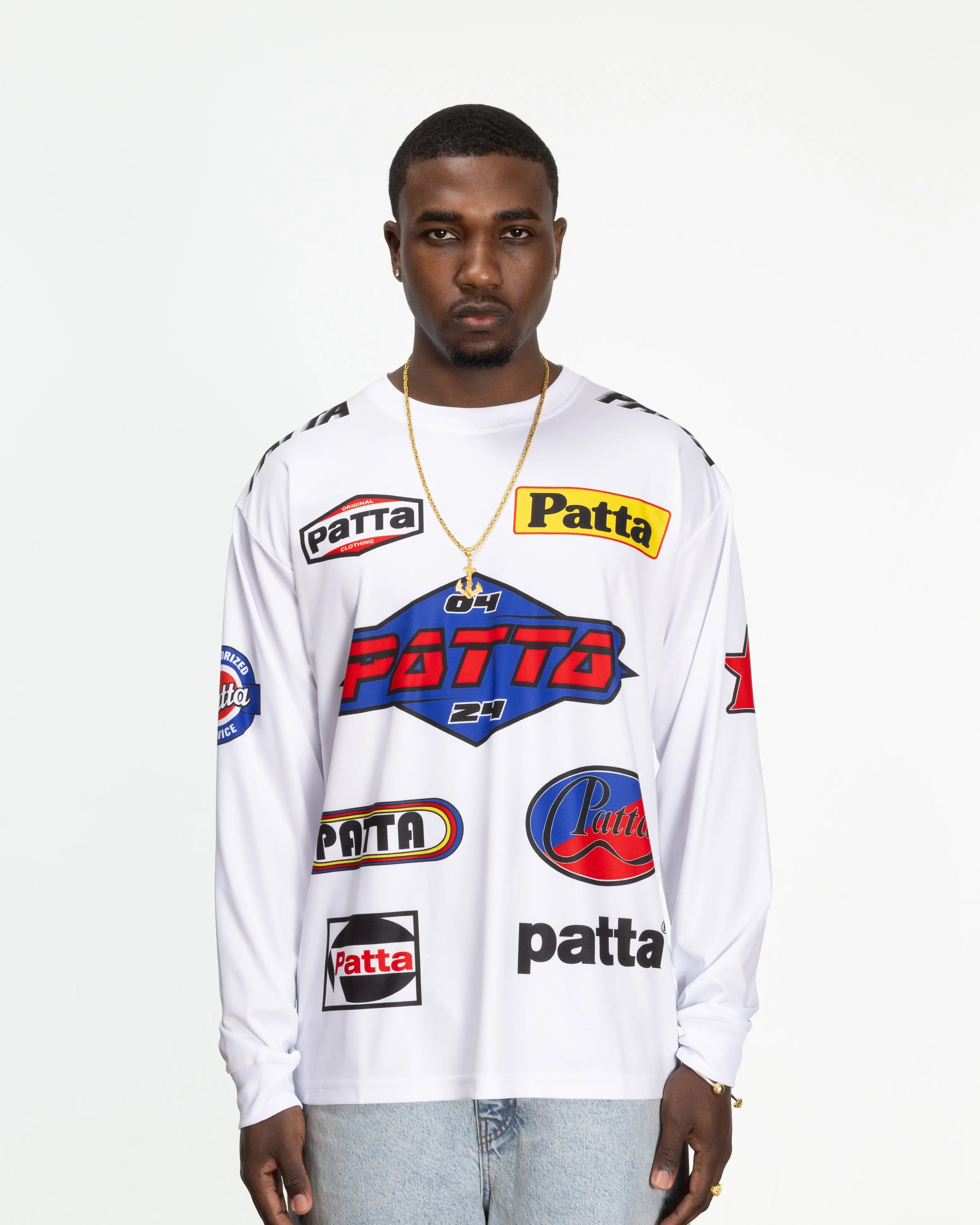Patta Sponsor Jersey (White) - Patta – Patta US