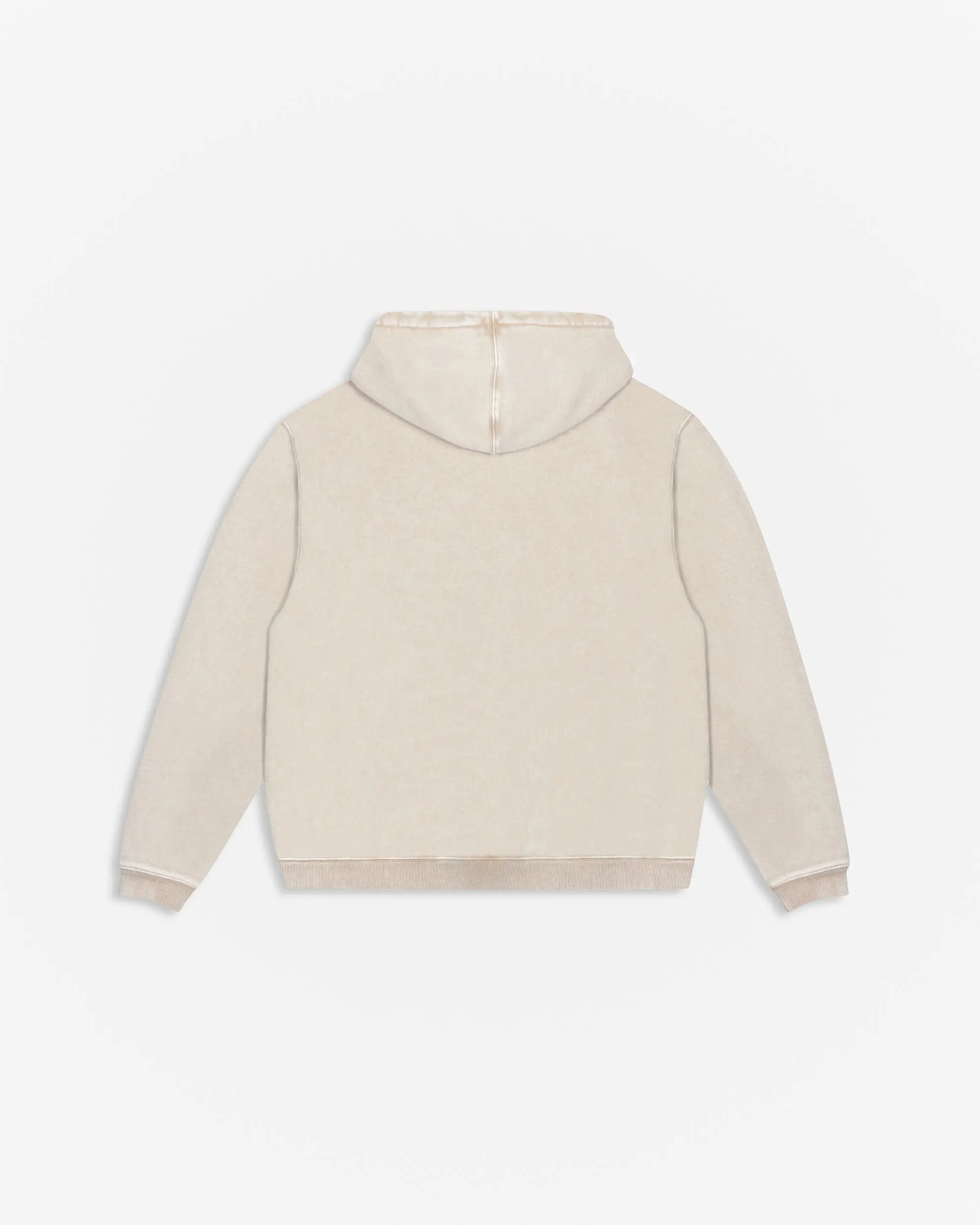 Patta Loopback Logo Zip Hooded Sweater (Irish Cream) - Patta