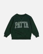 Patta Kids Arc Logo Crewneck Sweater (Pine Grove)