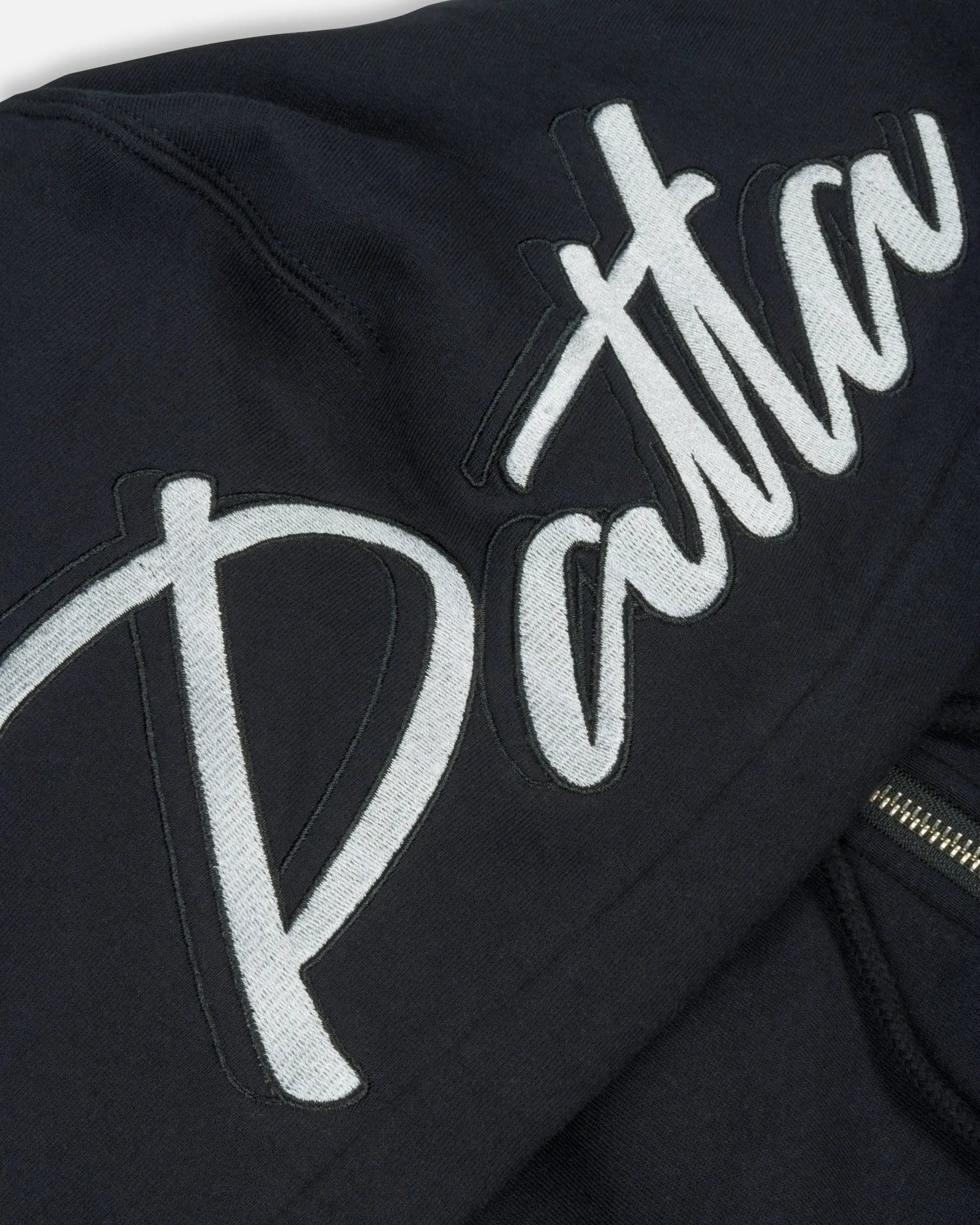 Patta Embro Classic Zip Up Hooded Sweater (Black) - Patta – Patta US