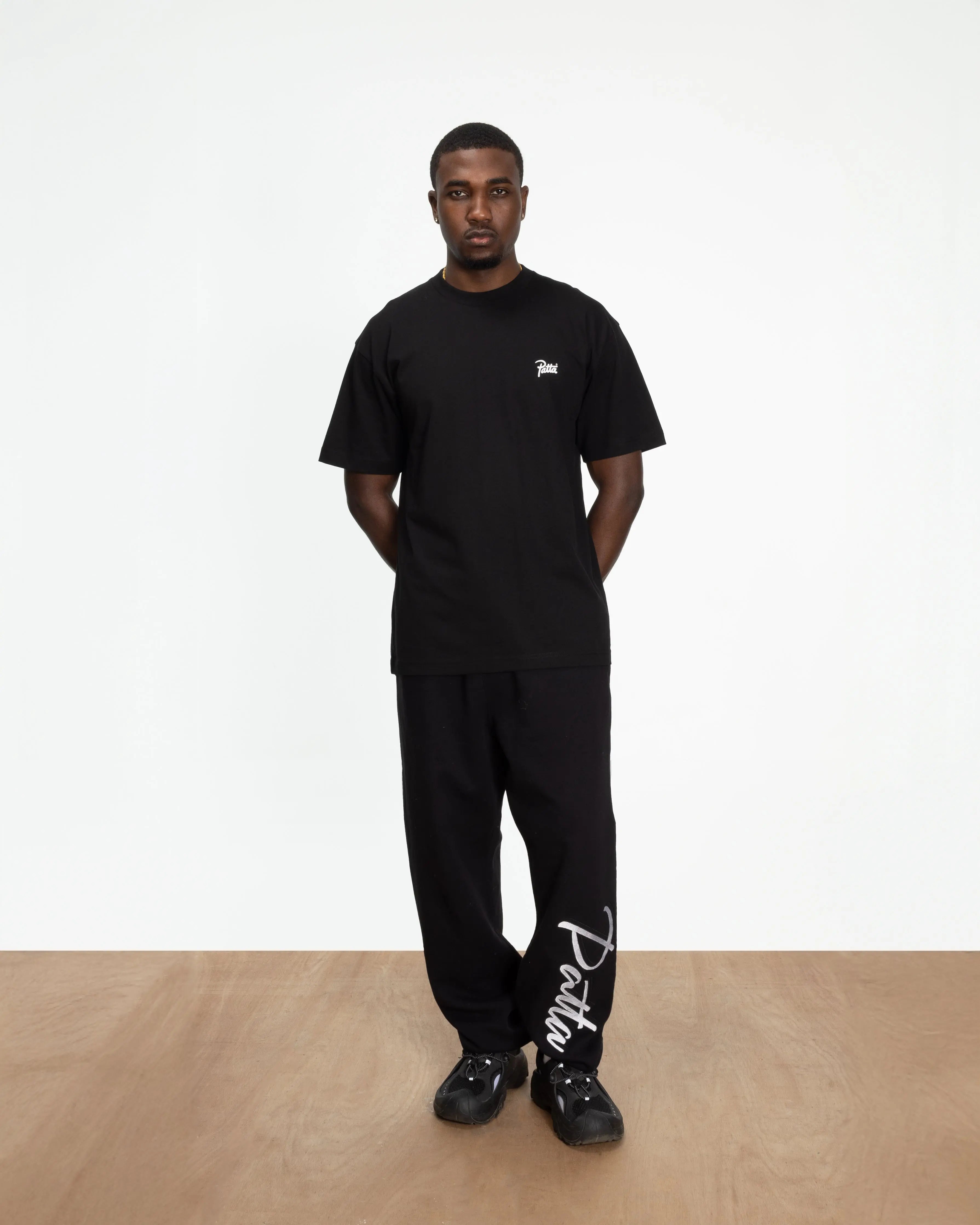 Patta Embro Classic Jogging Pants (Black) - Patta – Patta US