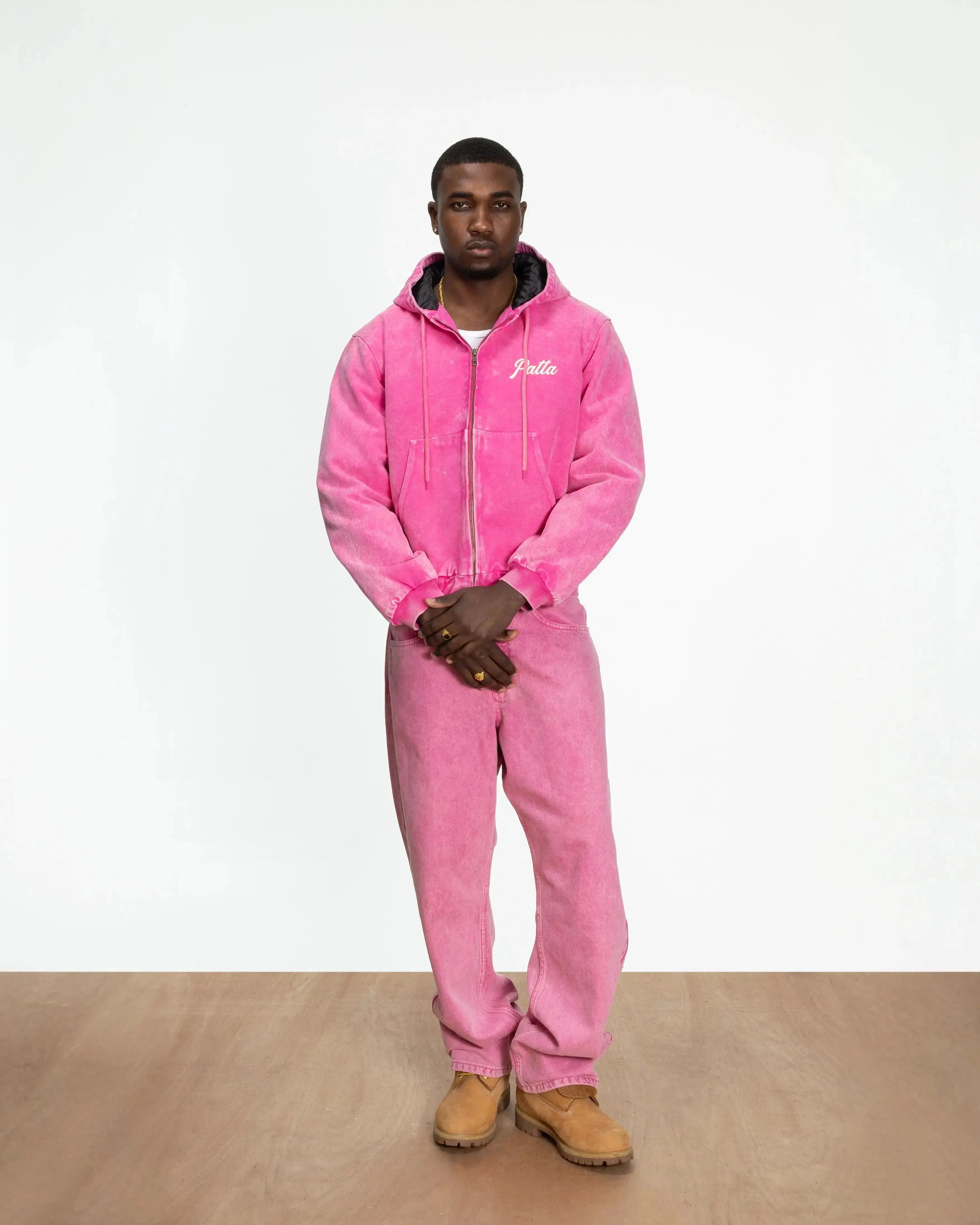 Patta Peace Canvas Hooded Jacket (Fuchsia Purple) - Patta – Patta US