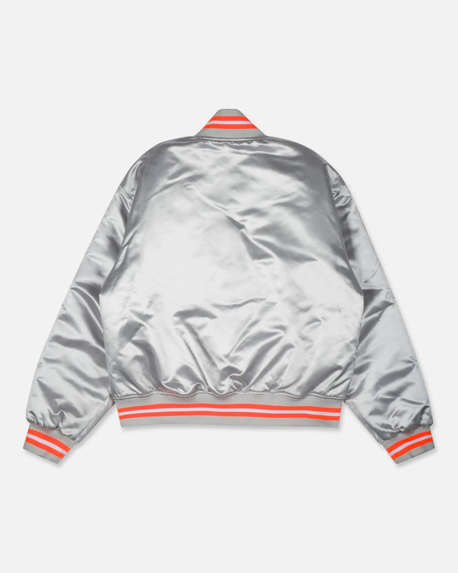 Patta Classic Satin Bomber Jacket (Lunar Rock)