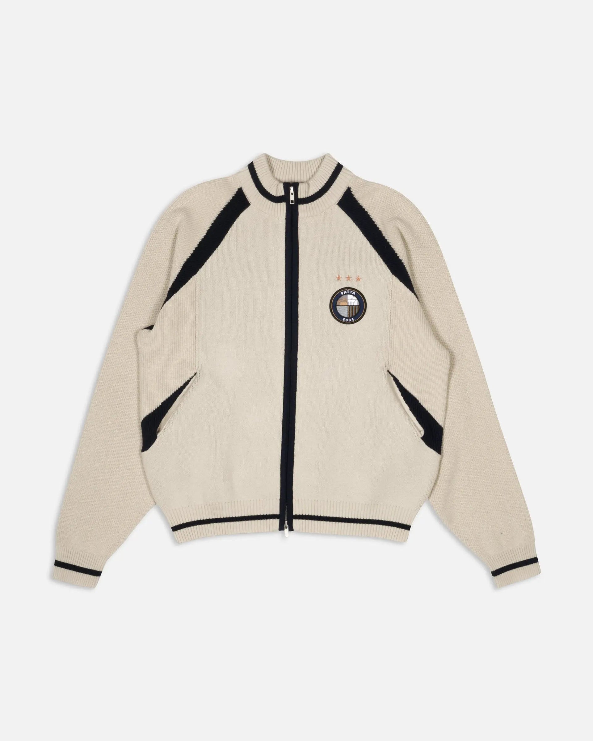 Patta Track Top Cardigan (Vaporous Grey)