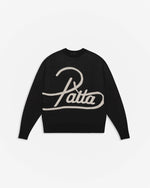 Patta Hearted Jumper (Black)