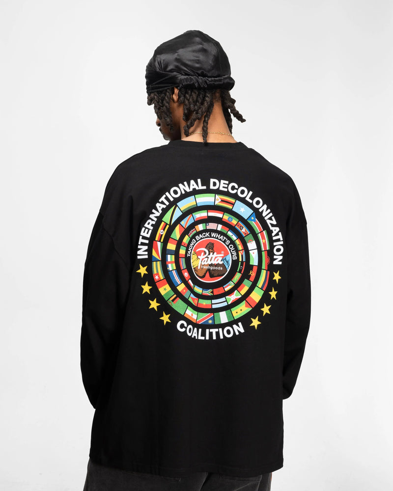 Patta x Joe Freshgoods Coalition Long Sleeve T-Shirt (Black)