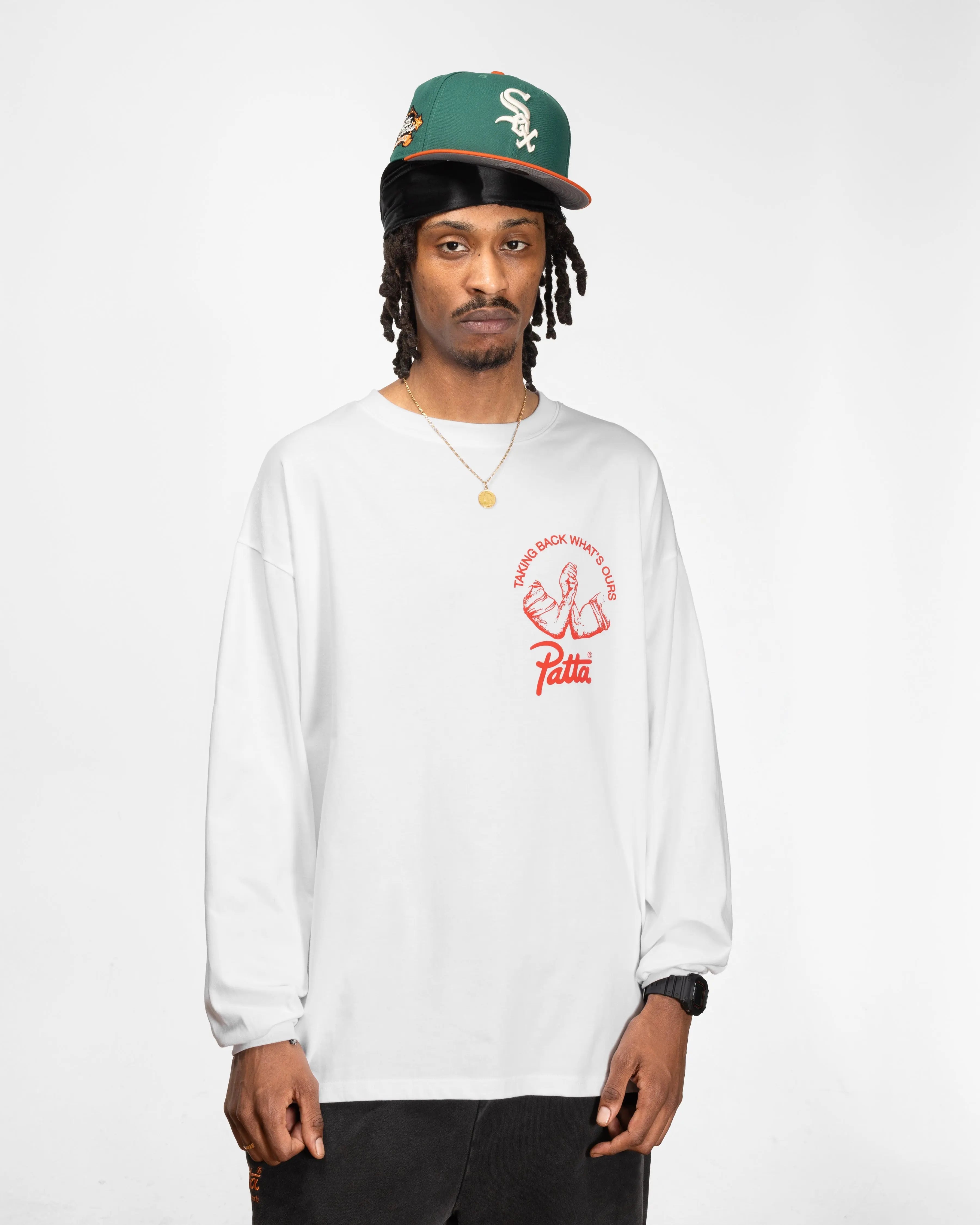Patta x Joe Freshgoods Coalition Long Sleeve T-Shirt (White