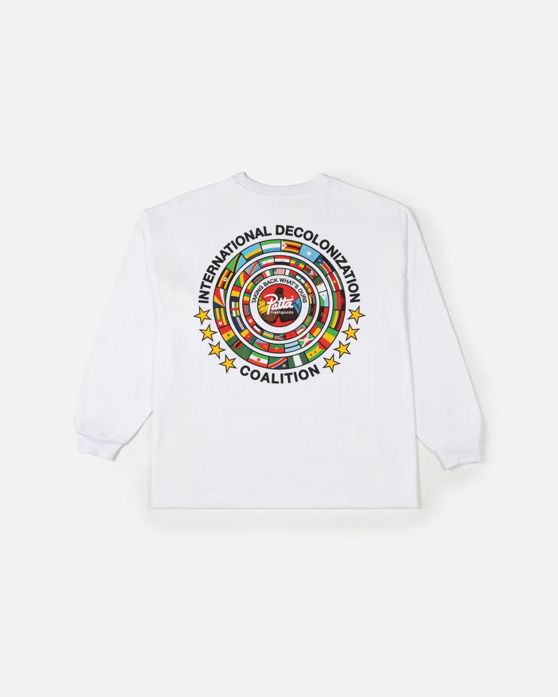 Patta x Joe Freshgoods Coalition Long Sleeve T-Shirt (White)