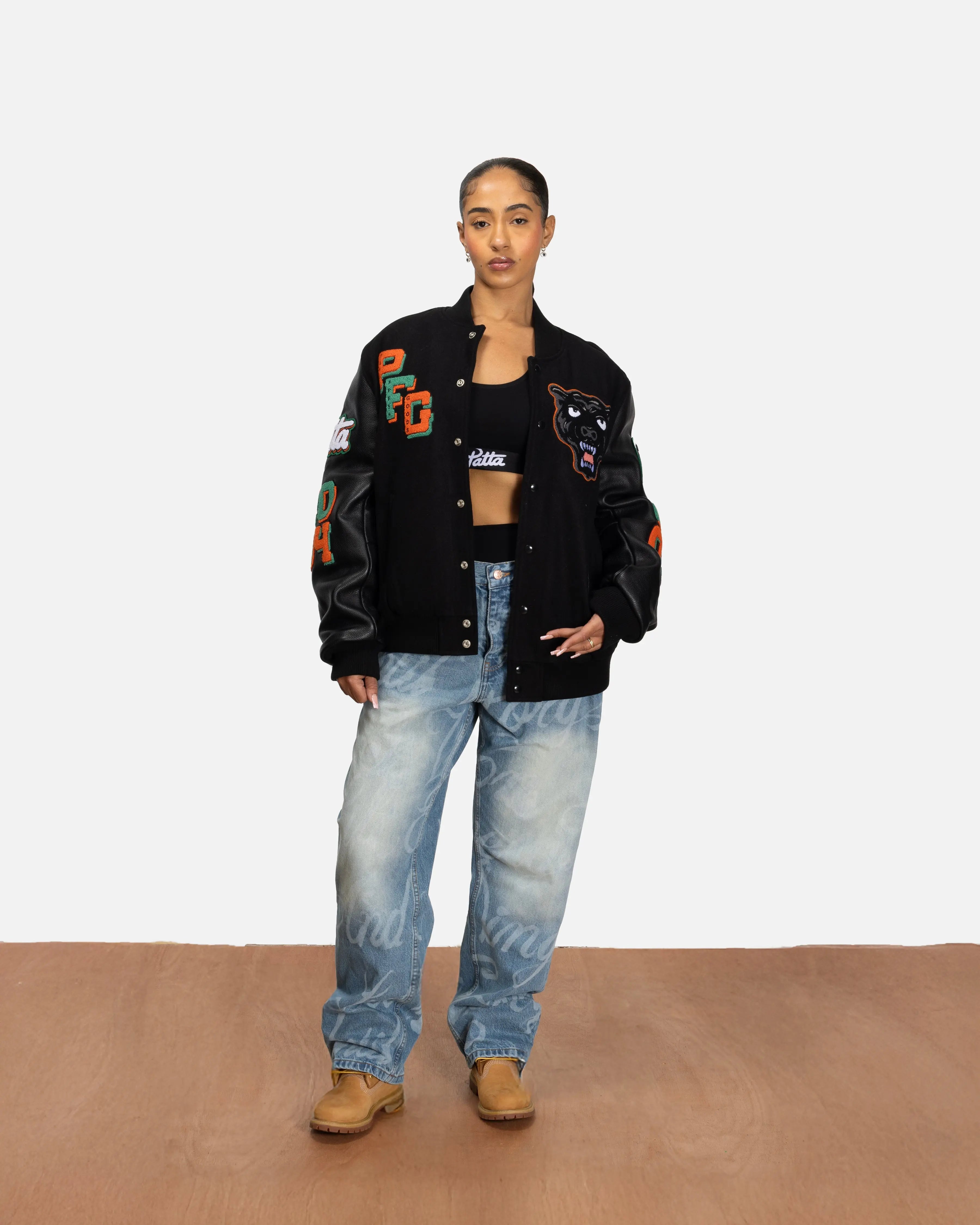 Patta x Joe Fresh Goods Varsity Jacket (Black) - Patta – Patta US