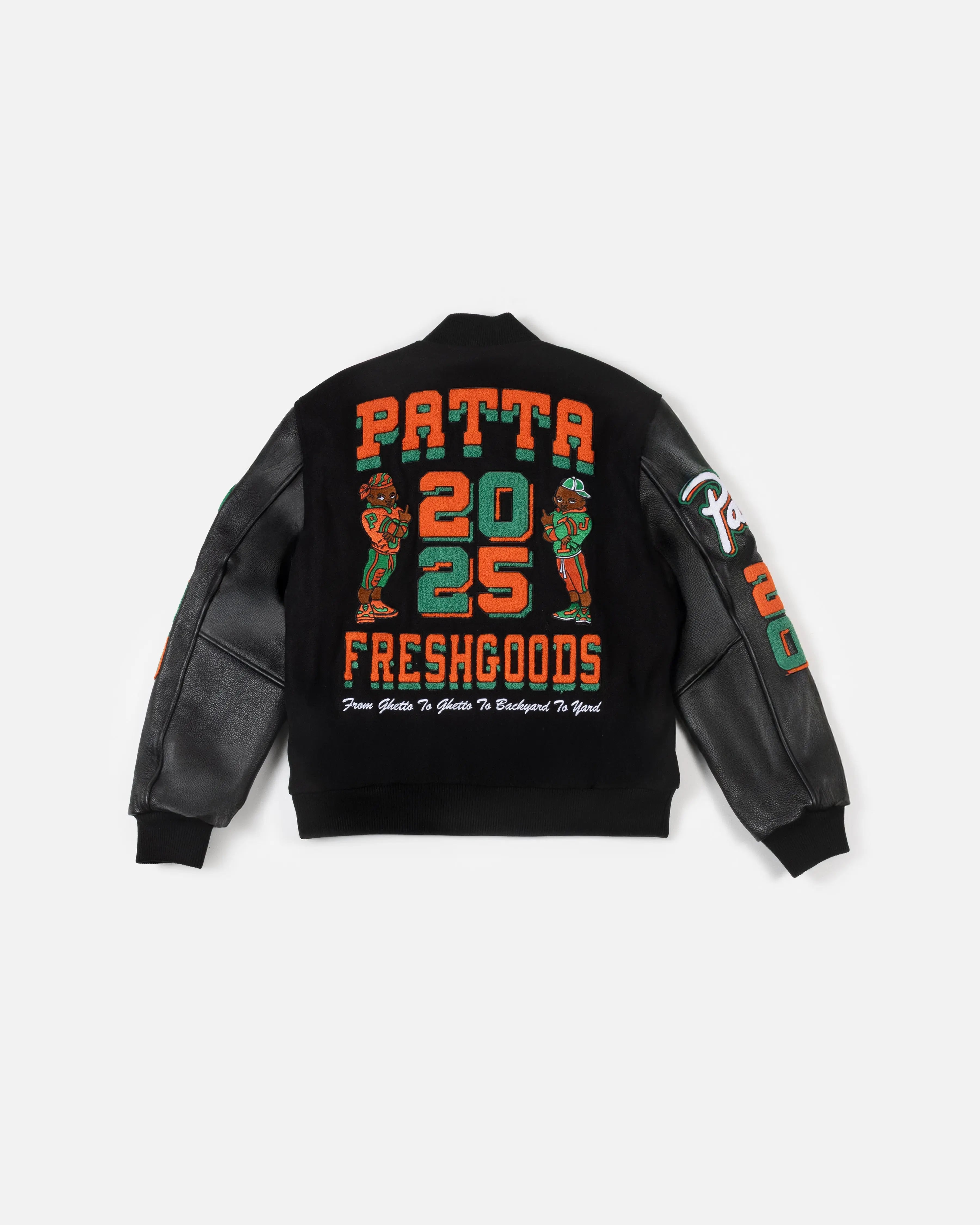 Patta x Joe Fresh Goods Varsity Jacket (Black) - Patta – Patta US