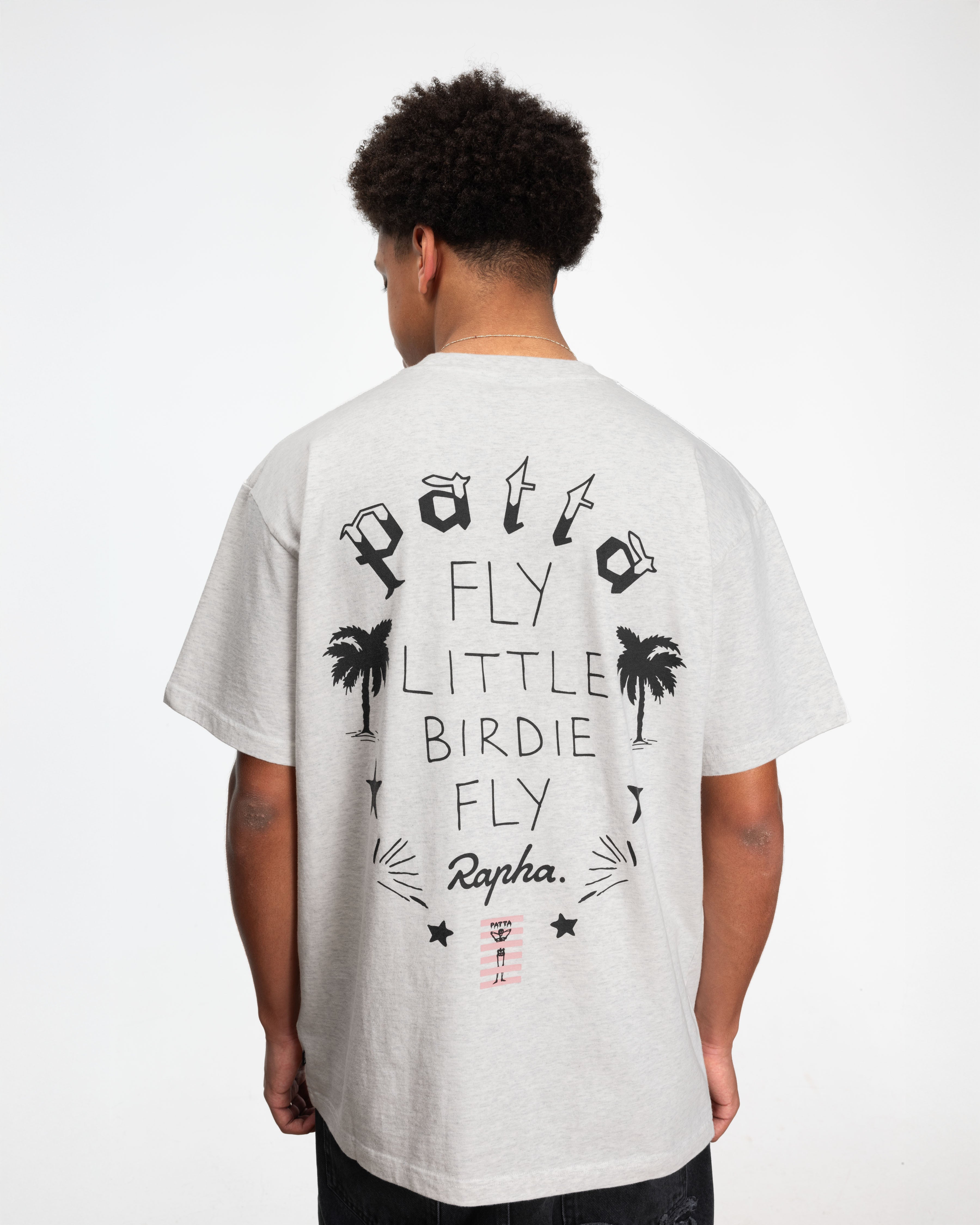 Patta Cycling Team x Rapha T-Shirt (Light Melange Grey