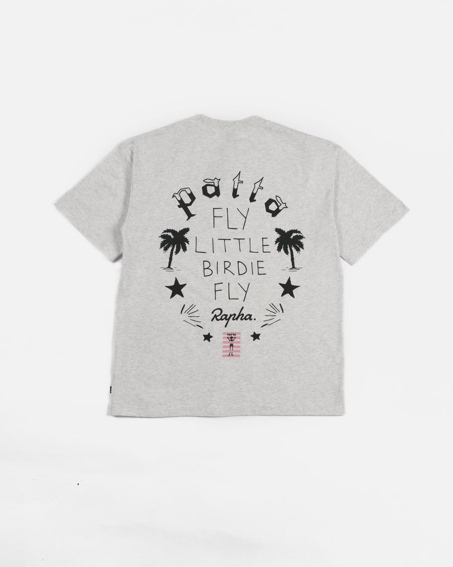 Patta Cycling Team x Rapha T-Shirt (Light Melange Grey)