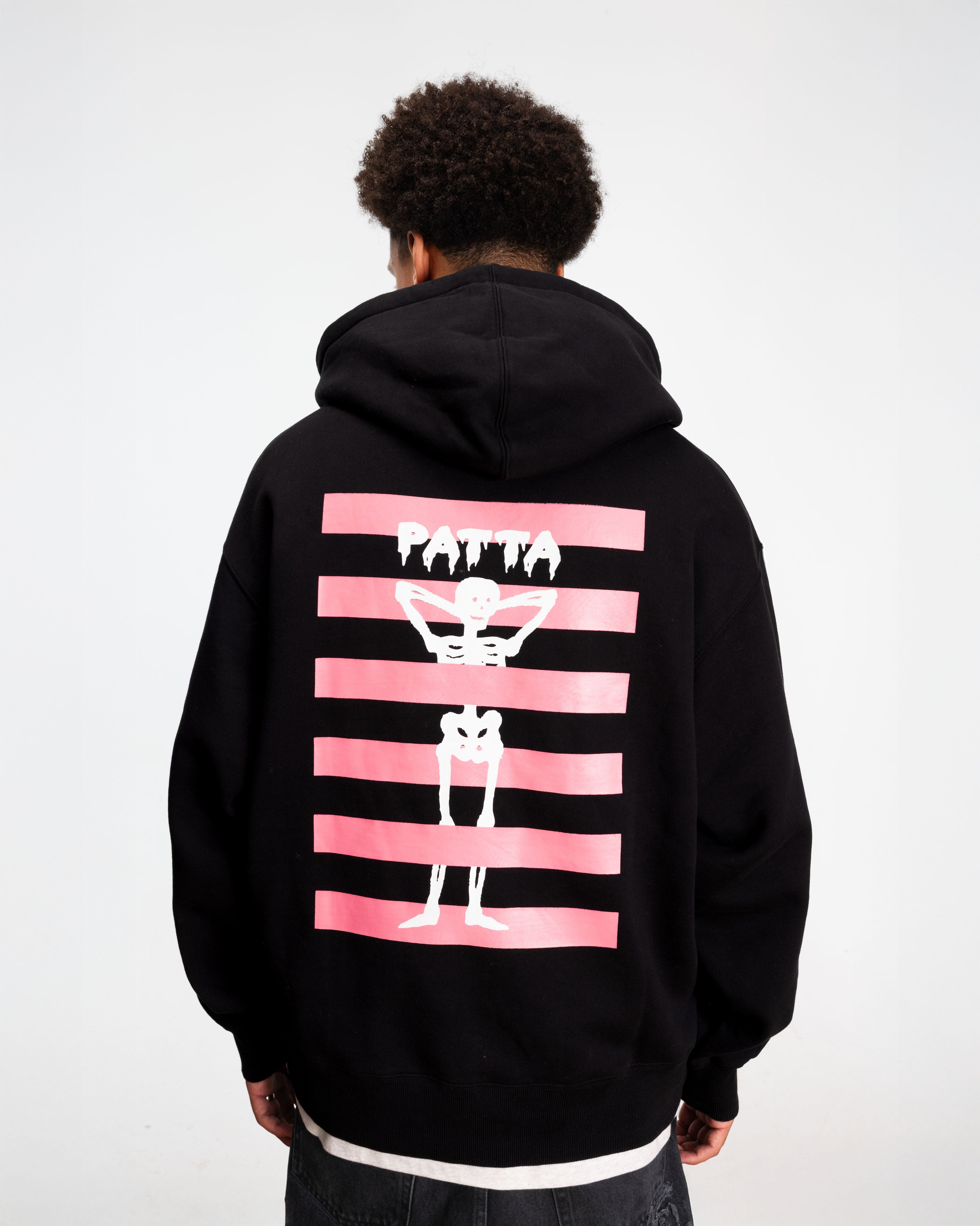 Patta Cycling Team x Rapha Hooded Sweater (Black) – Patta US