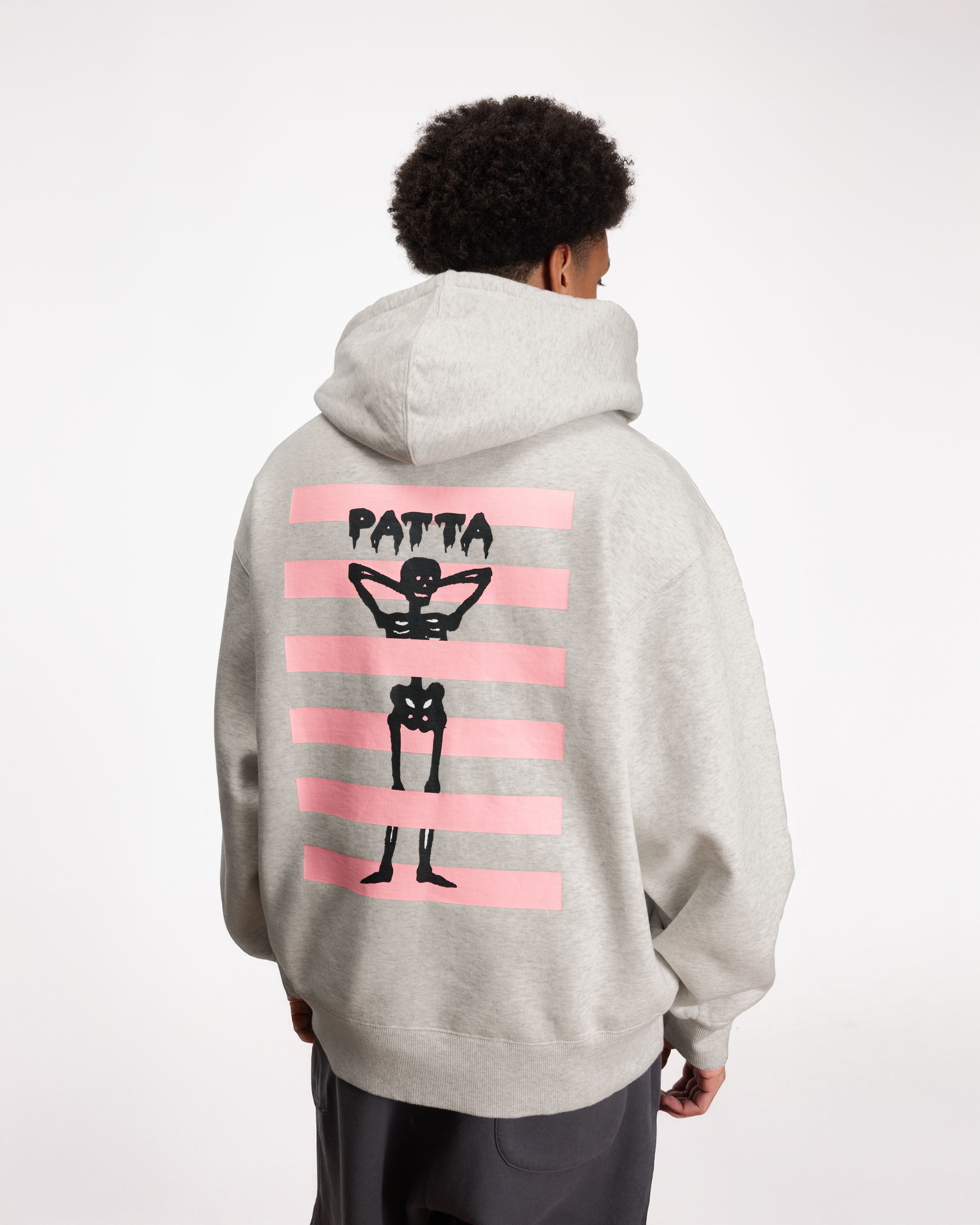 新品 Rapha + Patta 限定版 コットンフーディー グレー Mサイズ Patta Cycling Team x Rapha Hooded Sweater (Light Grey Melange