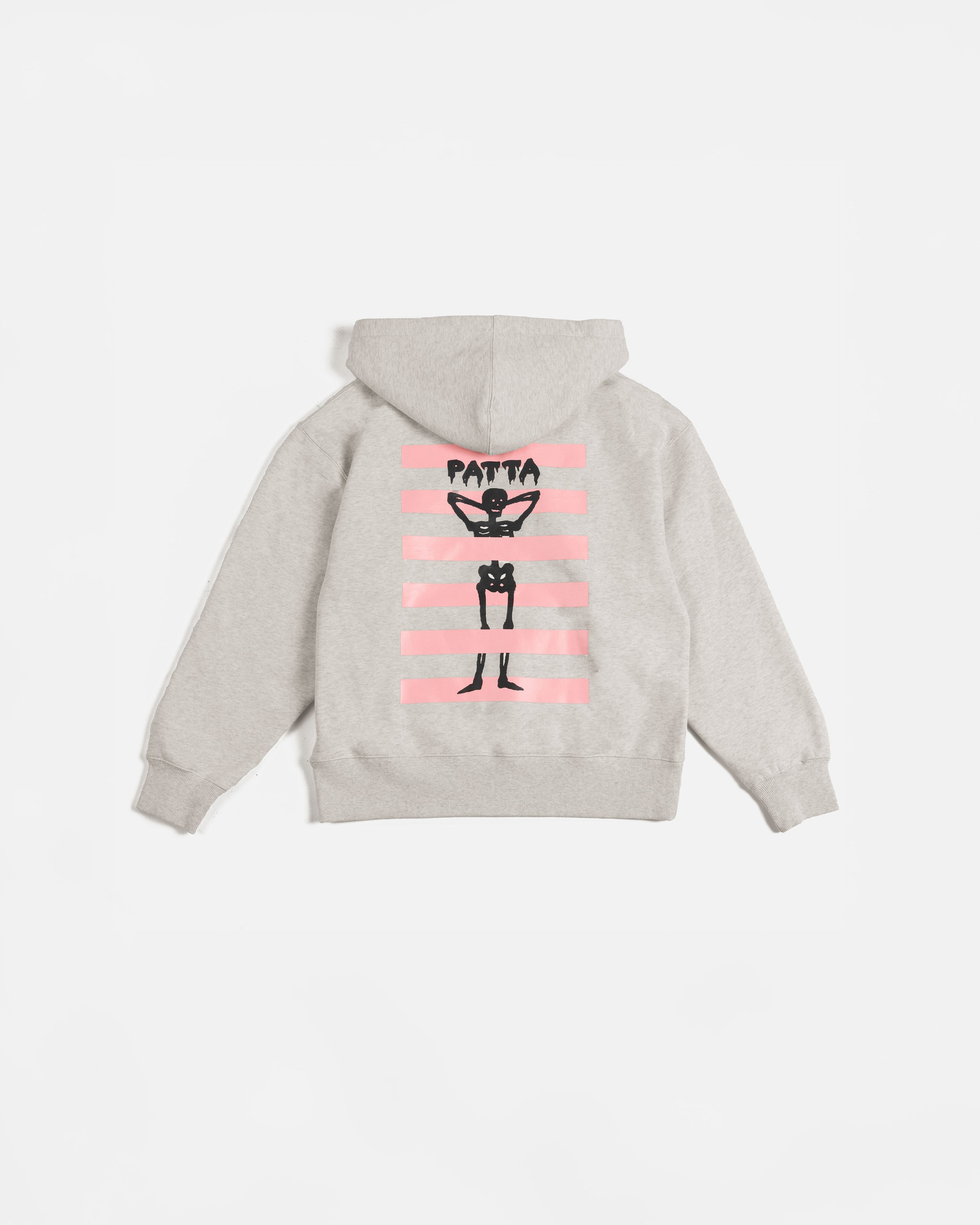 新品 Rapha + Patta 限定版 コットンフーディー グレー Mサイズ Patta Cycling Team x Rapha Hooded Sweater (Light Grey Melange