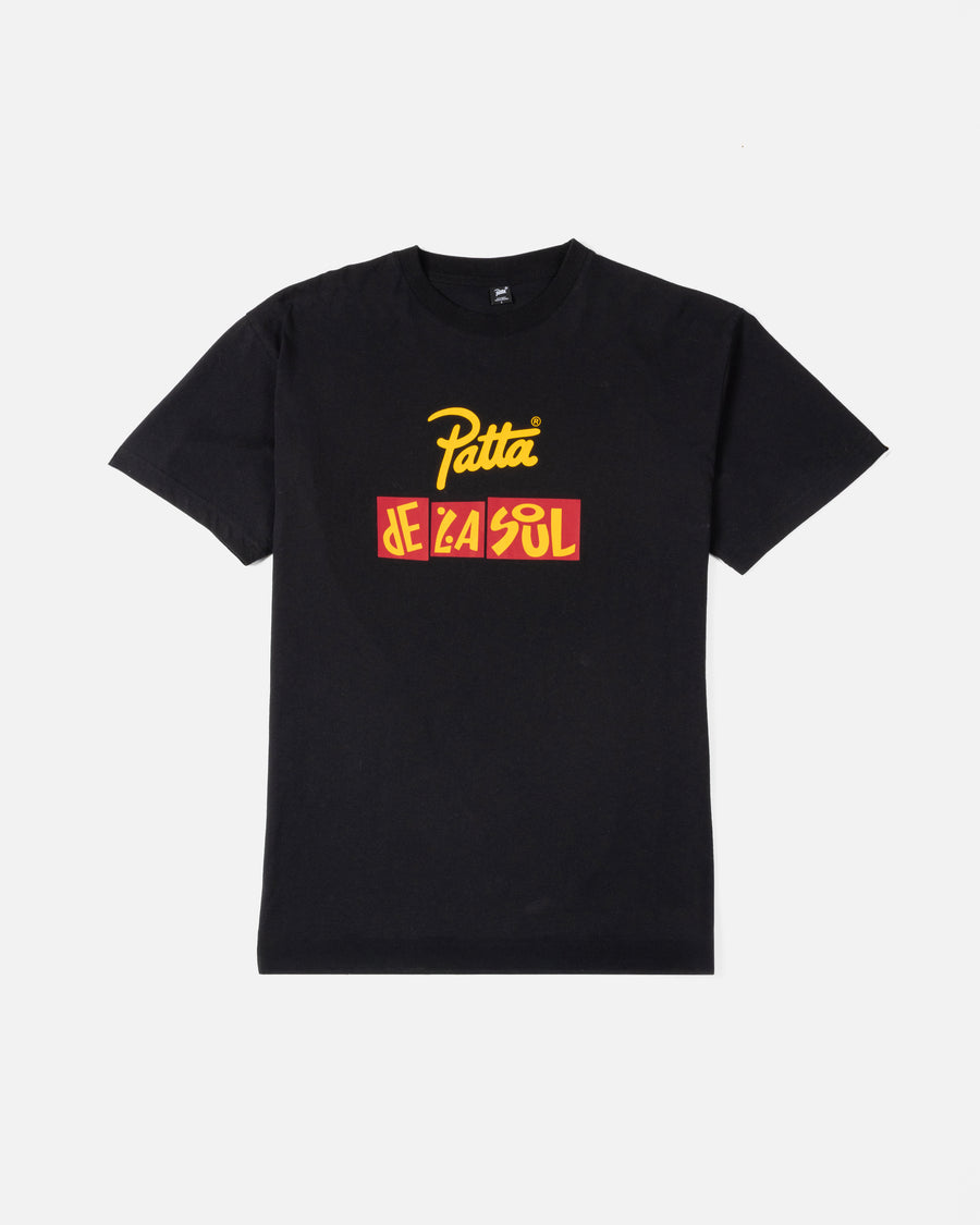 Patta x De La Soul Buhloone State Of Mind T-Shirt (Black)