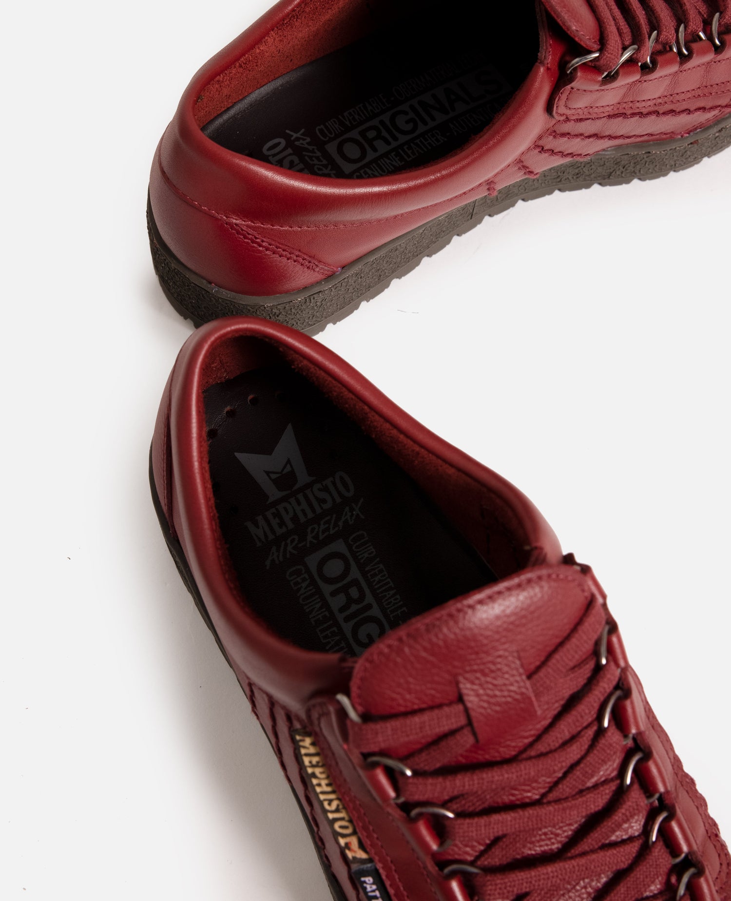 Patta x Mephisto Rainbow (Burgundy Red)