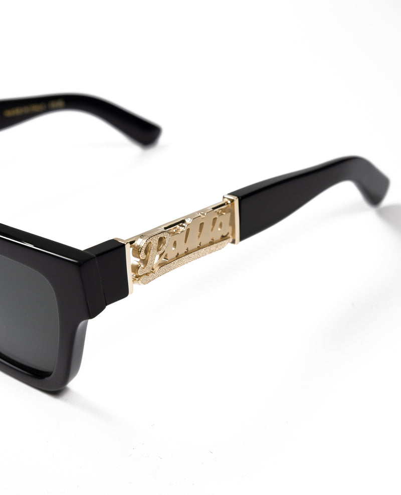 Patta Gold Stamp Sunglasses (Black)