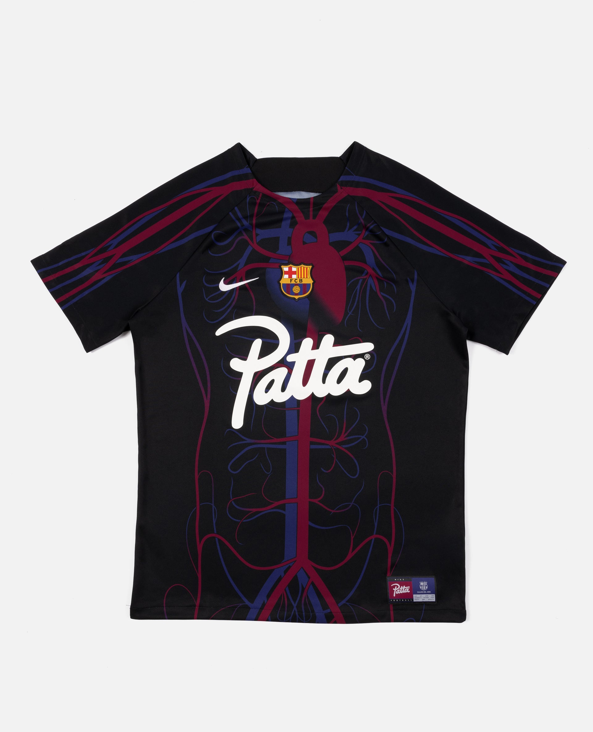 FCB x Patta Culers del Món Men's Patta Script Logo Pre-Match Jersey